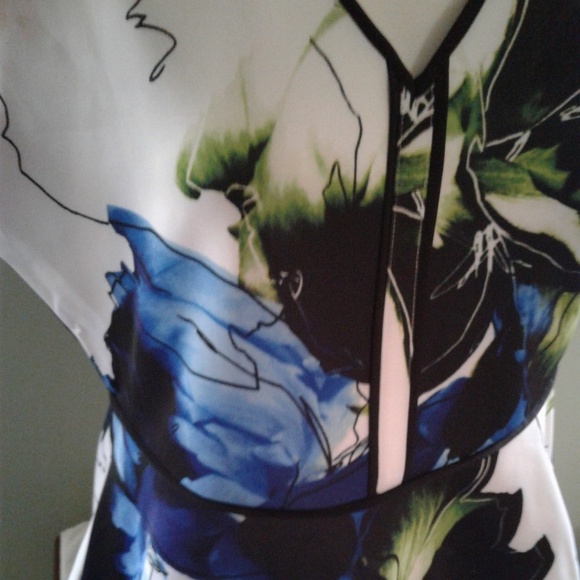 👗 Reed Krako Floral Dress w/Skater Style Skirt 👗 - Picture 4 of 4